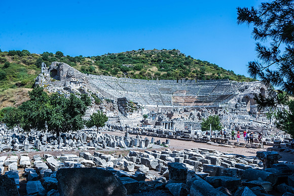 Ephesos amphitheatre  Ephesus