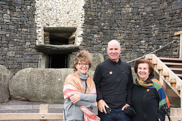 Newgrange. Prehistoricsite 3200 BCE