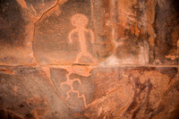 Zion Petroglyph - thought to be thousands of yearsold