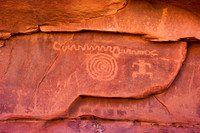 Zion Petroglyph - thought to be thousands of yearsold