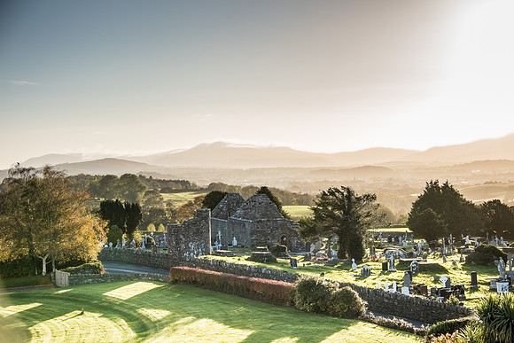Adhadoe Church and grave yard Kerry 13th Century