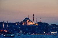 Hagia Sophia At Sundown