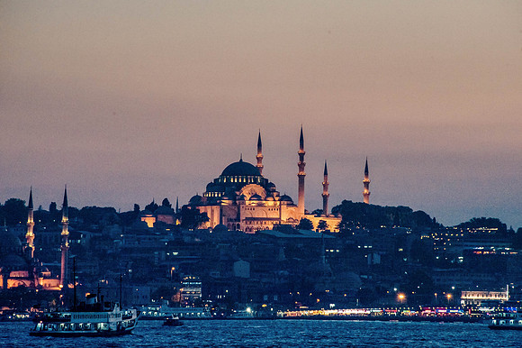 Hagia Sophia At Sundown