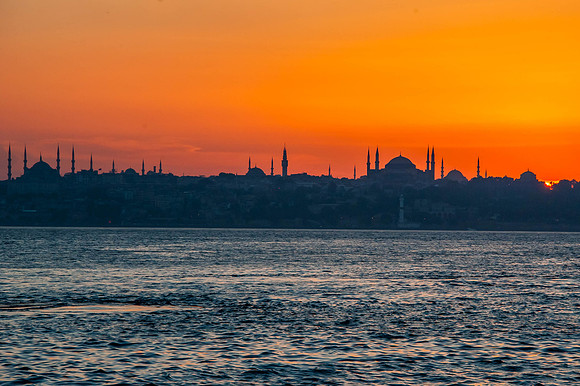 Evening Skyline Istanbul